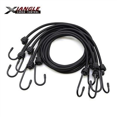 Ilgakli bungee shnuri, og'ir yukga mo'ljallangan bungee arqonlari, ishqalanishga chidamliligi, diametri 7 mm